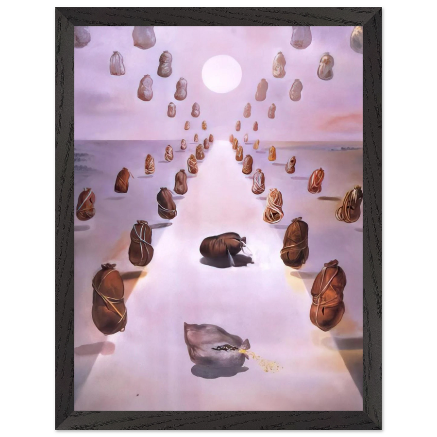 THE PATH OF ENIGMA by Salvador Dali — Framed art print at Zephyeer