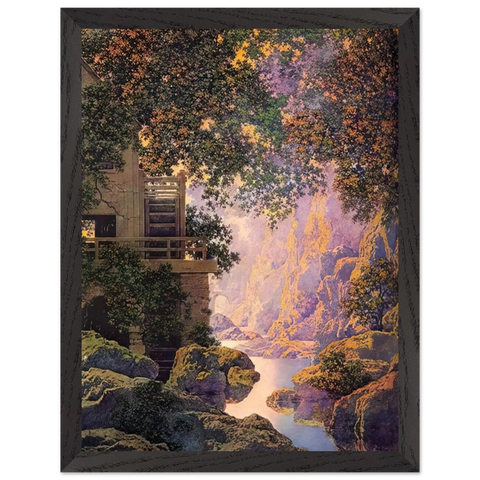 The Old Glen Mill Large by Maxfield Parrish — Framed art print at Zephyeer