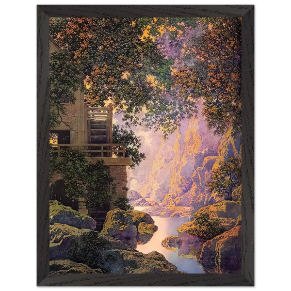 The Old Glen Mill Large by Maxfield Parrish — Framed art print at Zephyeer