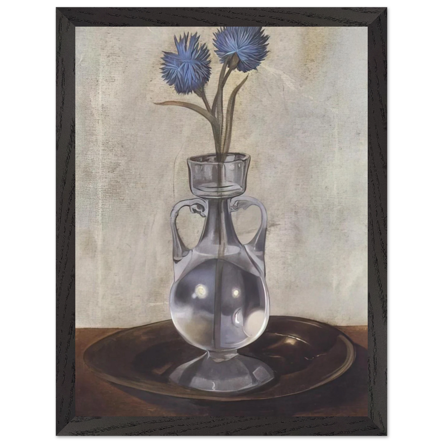 THE VASE OF CORNFLOWERS by Salvador Dali — Framed art print at Zephyeer