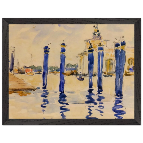 La Donana, Venice by Henri-Edmond Cross — Framed art print at Zephyeer