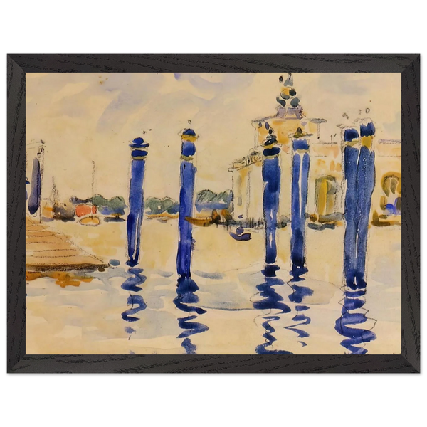La Donana, Venice by Henri-Edmond Cross — Framed art print at Zephyeer