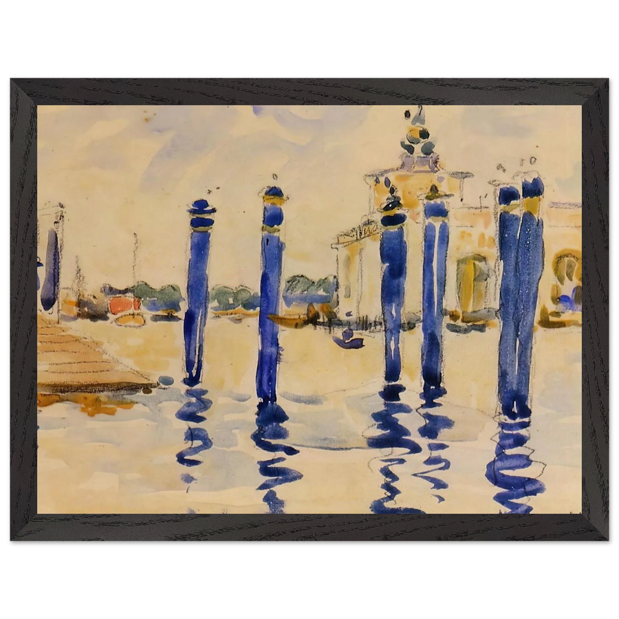 La Donana, Venice by Henri-Edmond Cross — Framed art print at Zephyeer