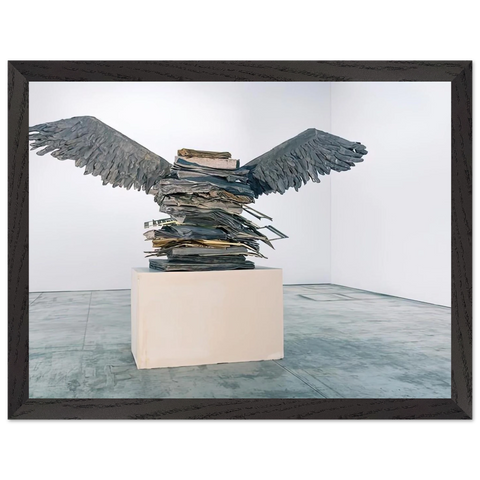 THE LANGUAGE OF THE BIRDS 2013 by Anselm Kiefer — Framed art print at Zephyeer