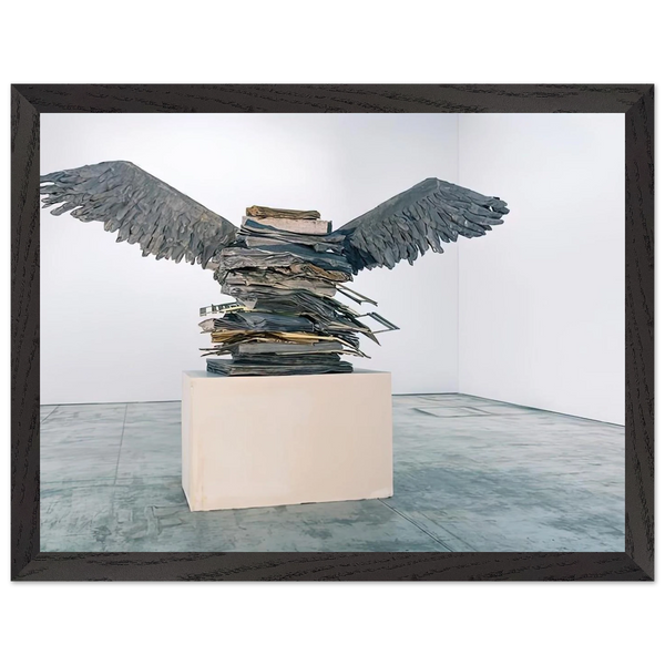 THE LANGUAGE OF THE BIRDS 2013 by Anselm Kiefer — Framed art print at Zephyeer