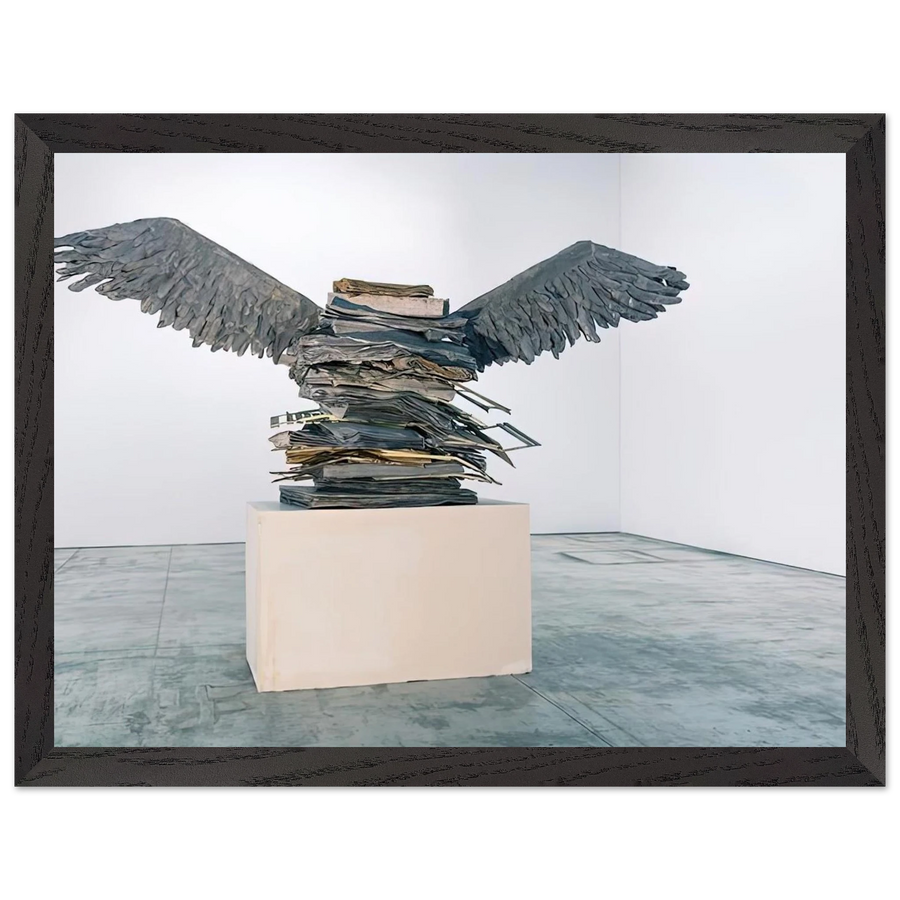 THE LANGUAGE OF THE BIRDS 2013 by Anselm Kiefer — Framed art print at Zephyeer