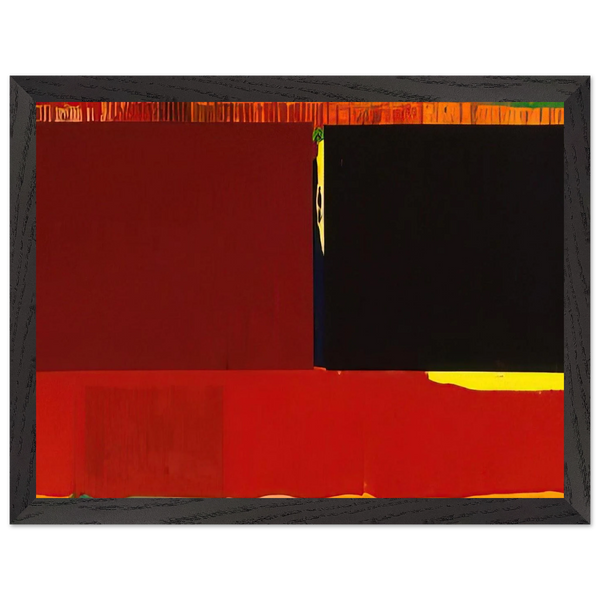 29. 03. 60 (1960) by John Hoyland, framed poster