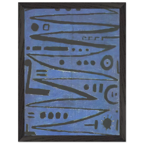 HEROIC FIDDLING 1938 by Paul Klee — Framed art print at Zephyeer