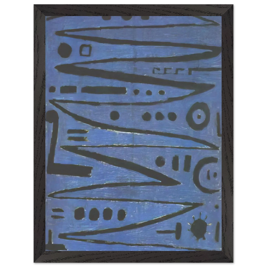 HEROIC FIDDLING 1938 by Paul Klee — Framed art print at Zephyeer