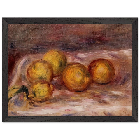 Lemons by Pierre-Auguste Renoir — Framed art print at Zephyeer