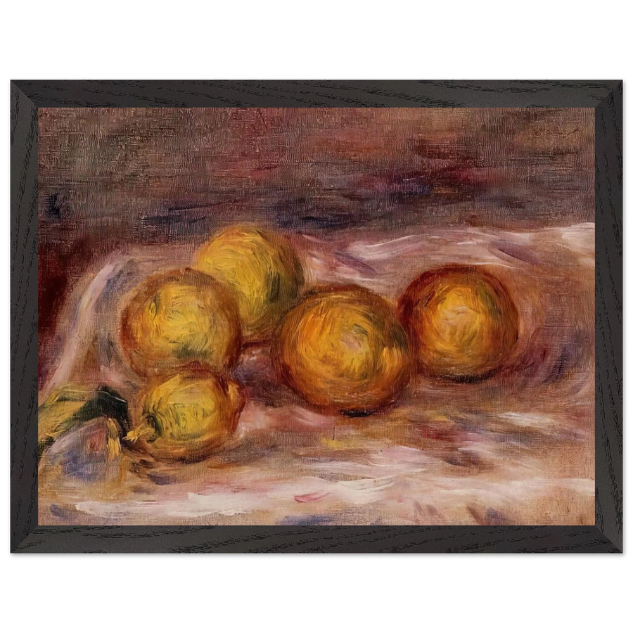 Lemons by Pierre-Auguste Renoir — Framed art print at Zephyeer