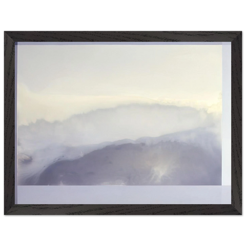 Approaching Arkansas - 1986 by Ronnie Landfield — Framed art print at Zephyeer
