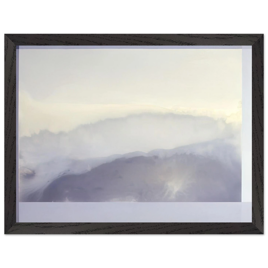 Approaching Arkansas - 1986 by Ronnie Landfield — Framed art print at Zephyeer