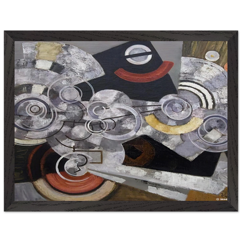 Fanny Machine - The machinery by Frantisek Kupka — Framed art print at Zephyeer