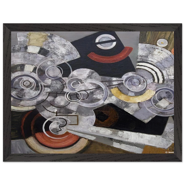Fanny Machine - The machinery by Frantisek Kupka — Framed art print at Zephyeer