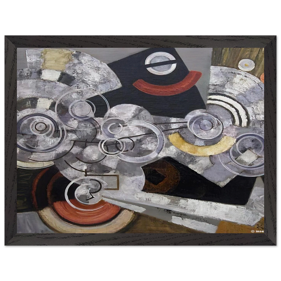 Fanny Machine - The machinery by Frantisek Kupka — Framed art print at Zephyeer