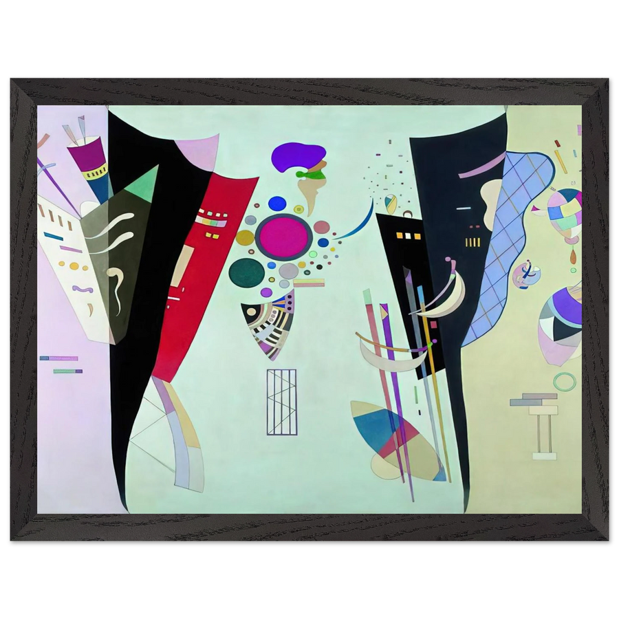 RECIPROCAL ACCORDS 1942 by Wassily Kandinsky — Framed art print at Zephyeer