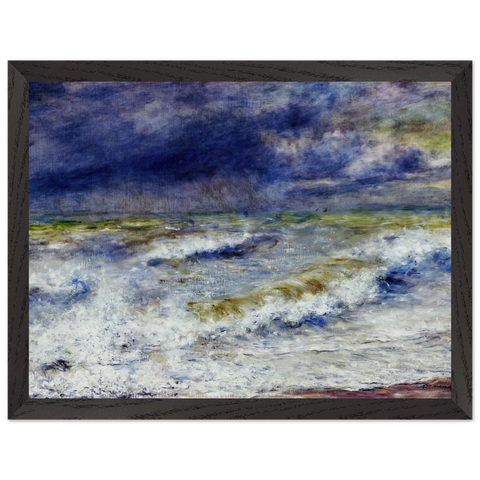 Seascape by Pierre-Auguste Renoir — Framed art print at Zephyeer