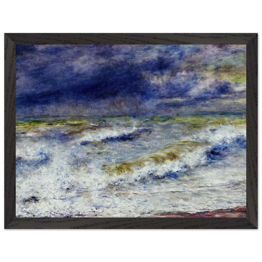 Seascape by Pierre-Auguste Renoir — Framed art print at Zephyeer