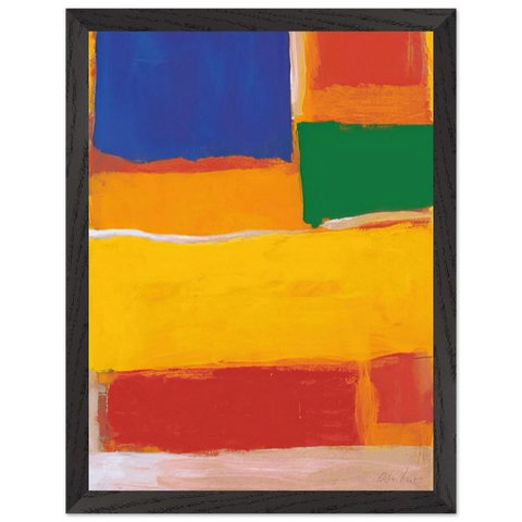 UNTITLED 1986 by Esteban Vicente — Framed art print at Zephyeer