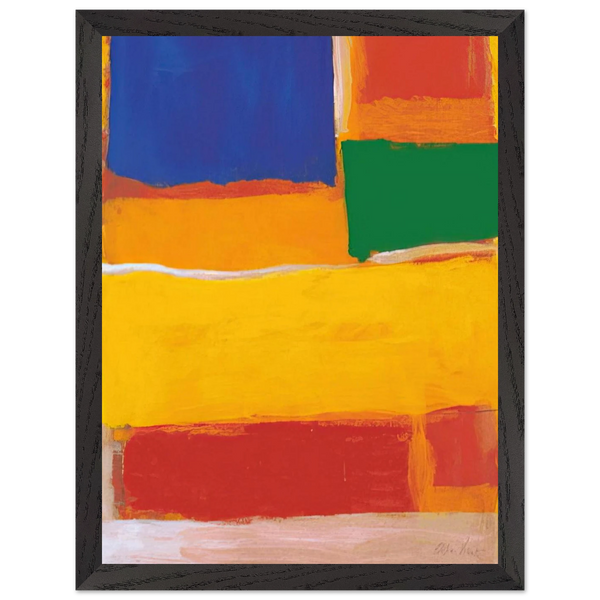 UNTITLED 1986 by Esteban Vicente — Framed art print at Zephyeer