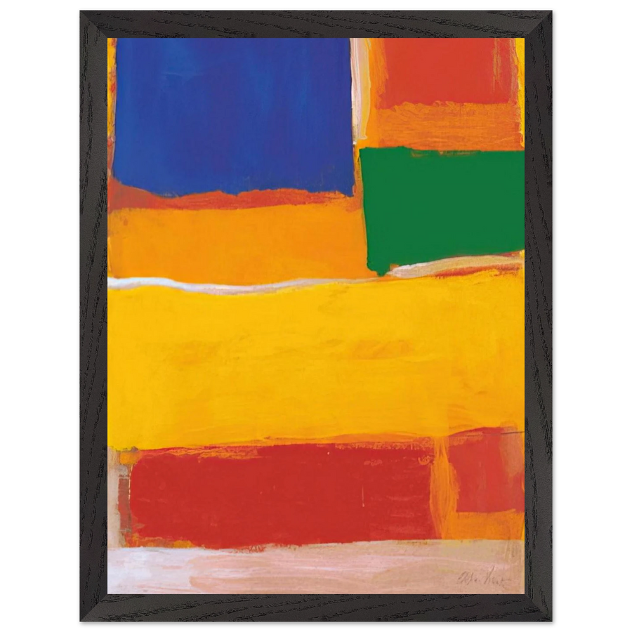 UNTITLED 1986 by Esteban Vicente — Framed art print at Zephyeer
