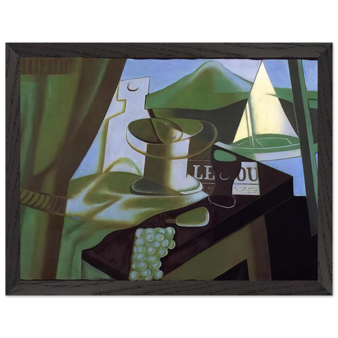 THE BAY 1921 by Juan Gris — Framed art print at Zephyeer