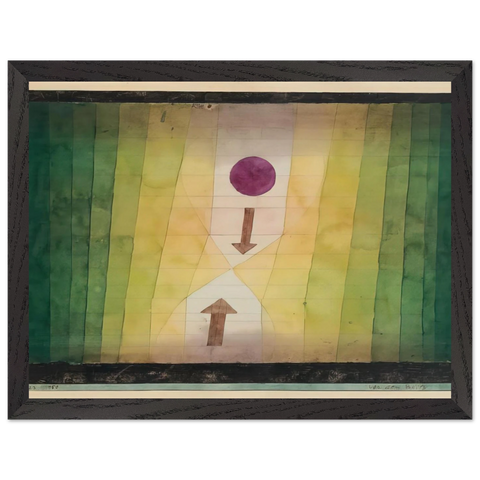 BEFORE THE BLITZ 1923 by Paul Klee — Framed art print at Zephyeer