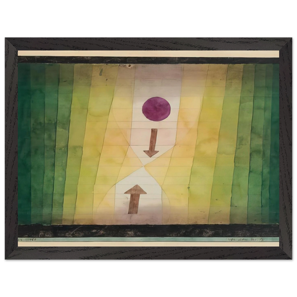BEFORE THE BLITZ 1923 by Paul Klee — Framed art print at Zephyeer