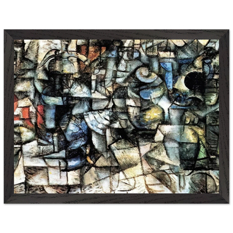 RITMI DI OGGETTI 1911 by Carlo Carra — Framed art print at Zephyeer