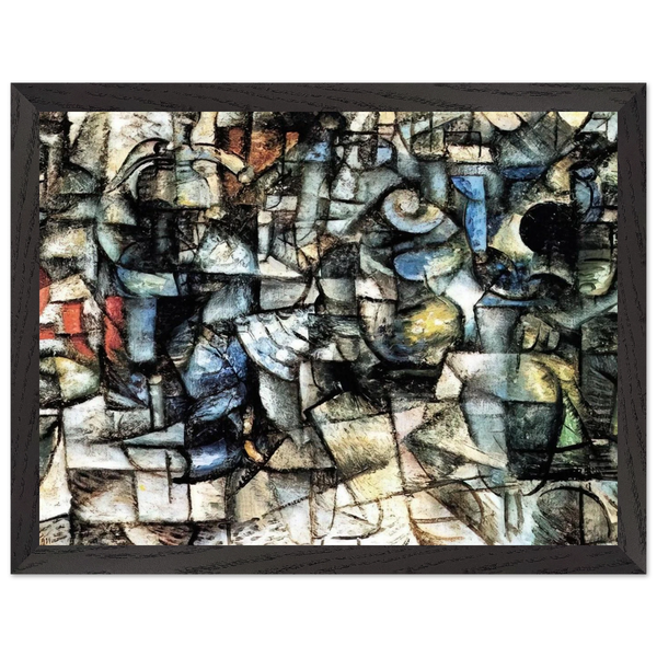 RITMI DI OGGETTI 1911 by Carlo Carra — Framed art print at Zephyeer