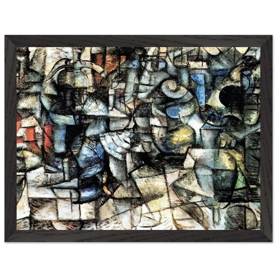 RITMI DI OGGETTI 1911 by Carlo Carra — Framed art print at Zephyeer
