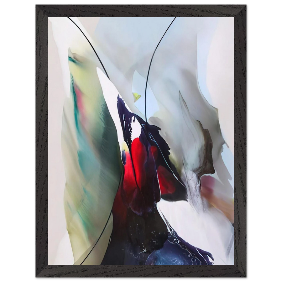 Phenomena Tarot Over by Paul Jenkins — Framed art print at Zephyeer