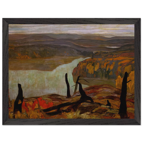 October Morning, Algoma Wartz Lake - 1920 by A.Y. Jackson — Framed art print at Zephyeer