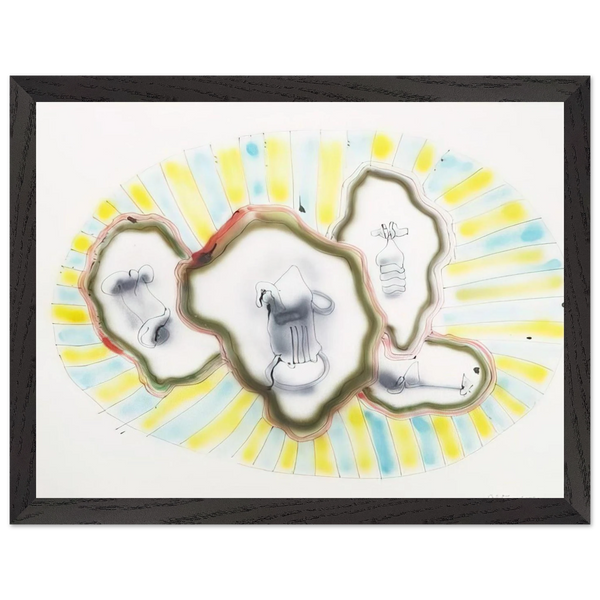 Untitled ABC 52 - 1965 by John Altoon — Framed art print at Zephyeer