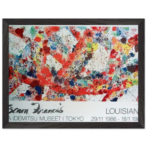 Polar Red by Sam Francis — Framed art print at Zephyeer