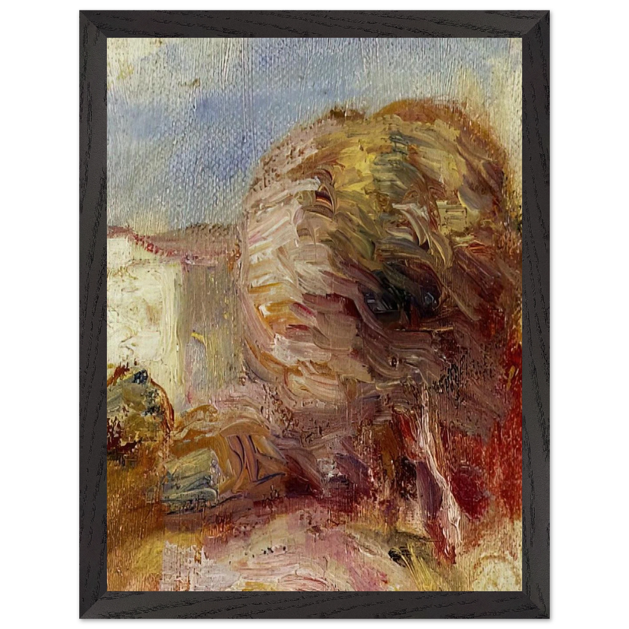La Poste at Cagnes by Pierre-Auguste Renoir — Framed art print at Zephyeer