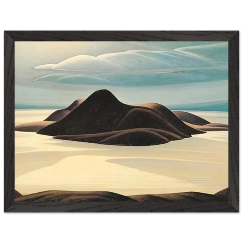 Pic Island, Lake Superior - 1924 by Lawren Harris — Framed art print at Zephyeer