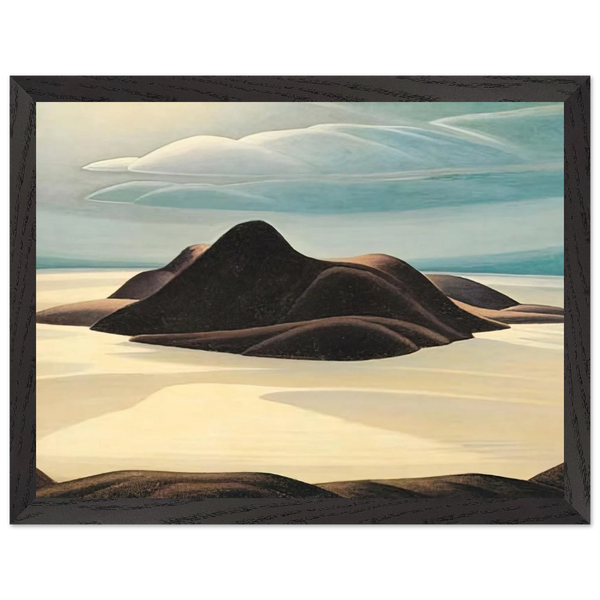 Pic Island, Lake Superior - 1924 by Lawren Harris — Framed art print at Zephyeer
