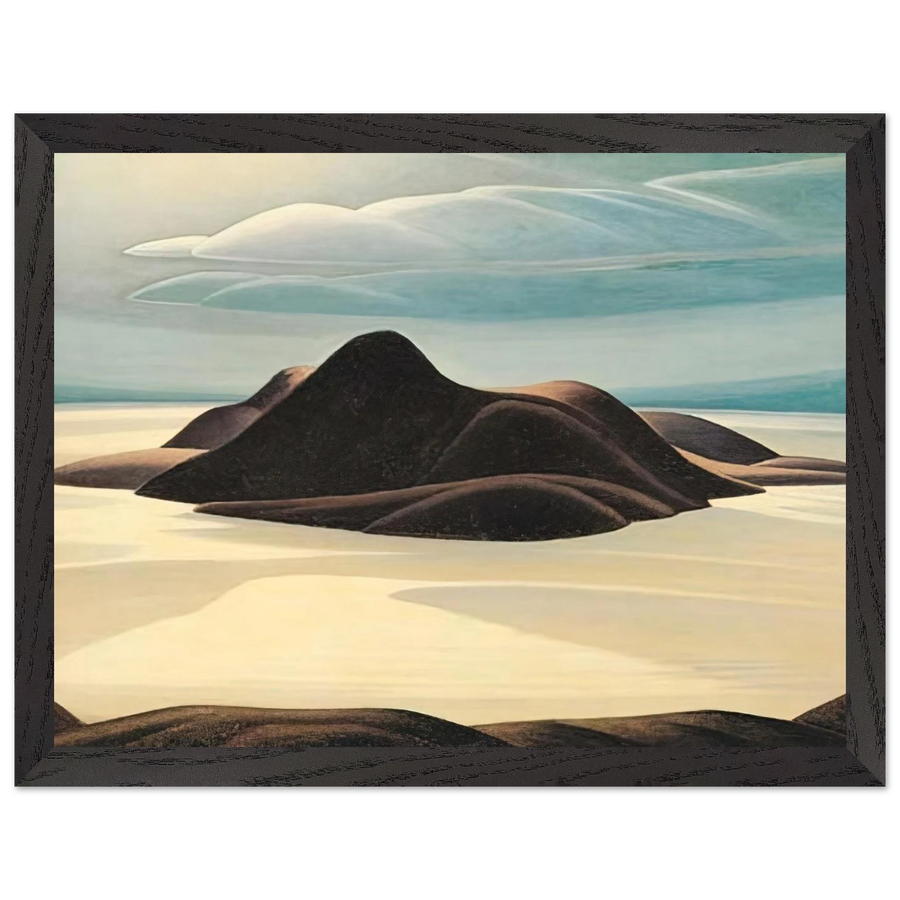 Pic Island, Lake Superior - 1924 by Lawren Harris — Framed art print at Zephyeer