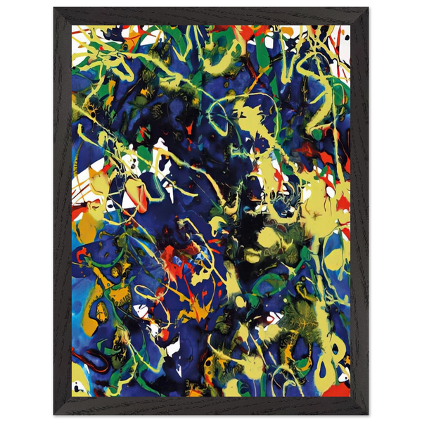 Untitled  SFP94-63  SFF 1737 by Sam Francis — Framed art print at Zephyeer