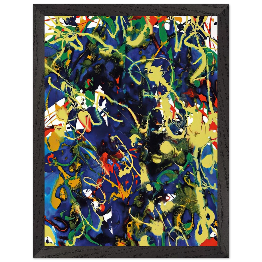 Untitled  SFP94-63  SFF 1737 by Sam Francis — Framed art print at Zephyeer