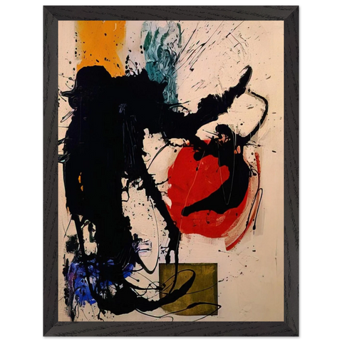 Rope-Swinger by Hans Hofmann — Framed art print at Zephyeer