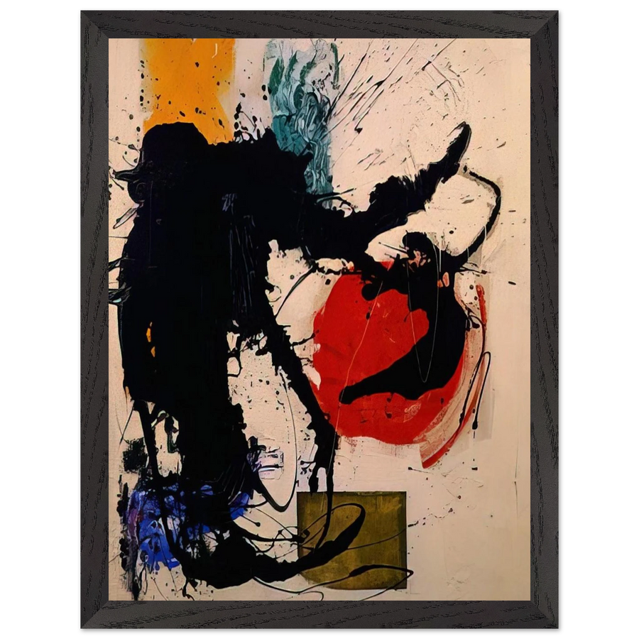Rope-Swinger by Hans Hofmann — Framed art print at Zephyeer