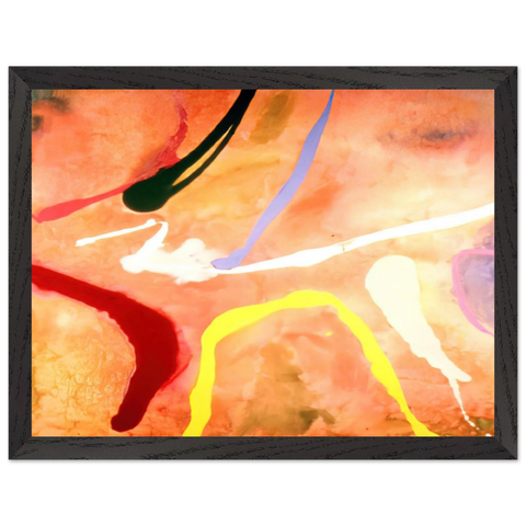 Sarah Rose - 1969 by Ronnie Landfield — Framed art print at Zephyeer
