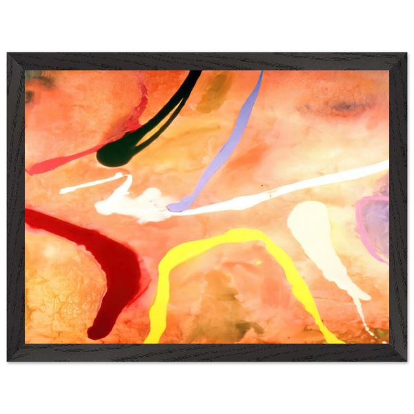 Sarah Rose - 1969 by Ronnie Landfield — Framed art print at Zephyeer