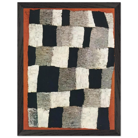 RHYTHMIC RYTHMICAL 1930 by Paul Klee — Framed art print at Zephyeer
