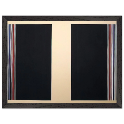 Untitled - 1985 by Gene Davis — Framed art print at Zephyeer