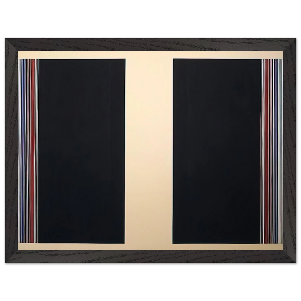 Untitled - 1985 by Gene Davis — Framed art print at Zephyeer