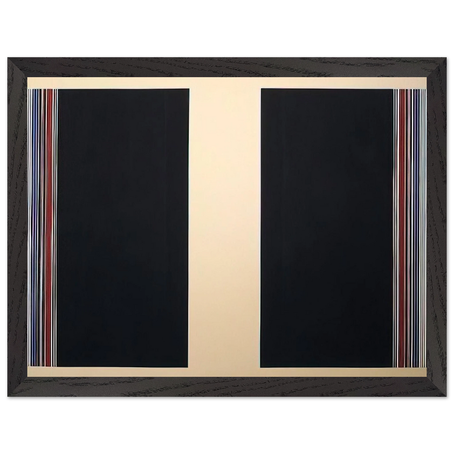 Untitled - 1985 by Gene Davis — Framed art print at Zephyeer